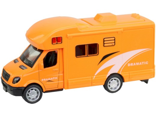 10699 - Obytné auto kovové, zpětný chod, 11 cm