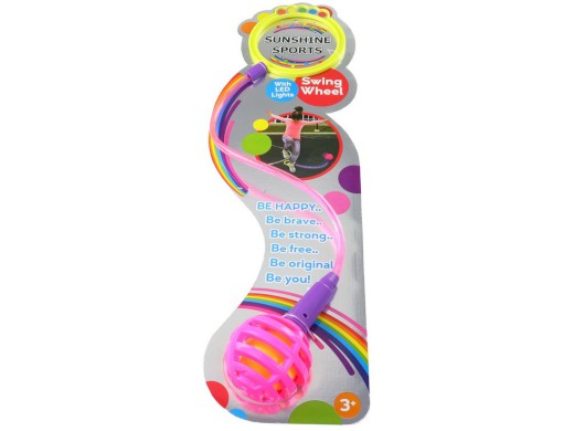 08725 - Skákací míček se světlem, na baterie