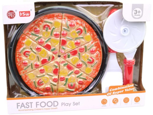 Pizza s doplňky, 17 cm