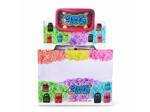 Červi v sáčku, svítí ve tmě, 18 x 13 cm