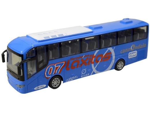 07753 - Autobus na dálkové ovládání, 4 kanál, se světlem, 27mhz, 40 x 13 x 13 cm
