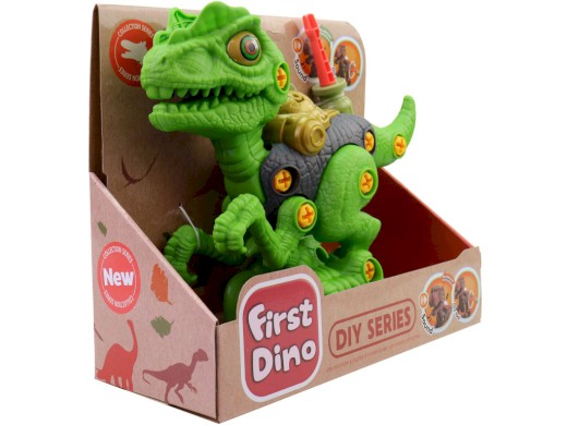 Dinosaurus na sestavení, s bateriemi