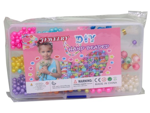 14235 - Souprava korálků k navlékání, 17 x 10 x 2 cm