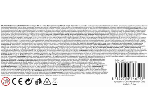 MADE Vrtulník záchranný SK na setrvačník se světlem a zvukem