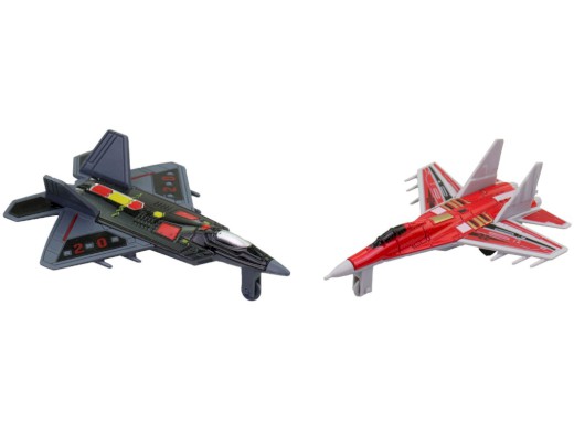 Letadlo, 12 ks v display boxu, 10 cm