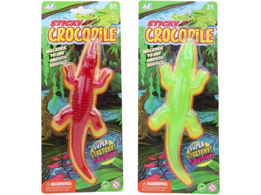 14934 - Krokodýl (lepkavý) 20 x 6,5 cm