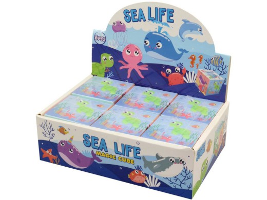 14737 - Kostka magická vodní svět, 5,7 x 5,7 cm