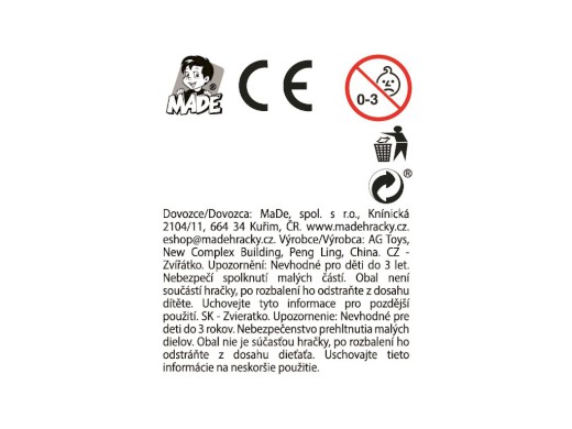 Zvířátka farma, 36 ks v display boxu