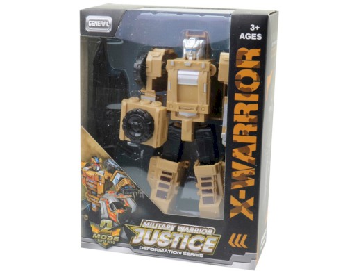 14026 - Robot - auto, měnící se, 12 x 12,5 cm