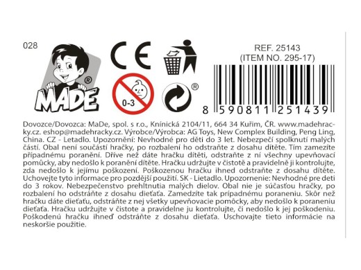 Letadlo,15 x 16,4 x 4,6cm