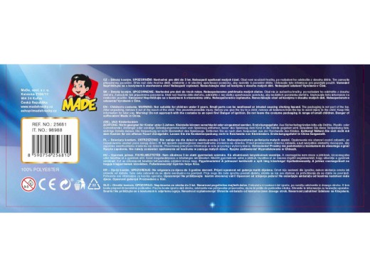 Šaty na karneval - Popelka, 110-120 cm