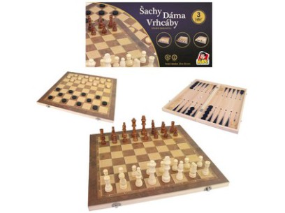 03963 - MaDe Šachy 29 x 29 cm