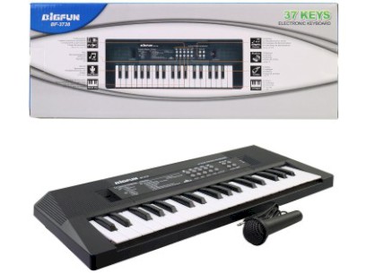 Elektronické piáno na baterie