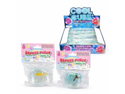 Relaxační kostka s rybou, 5 cm