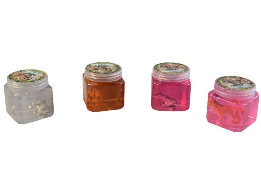 06979 - Sliz se safari zvířátkem, 12 ks v boxu, 6 cm