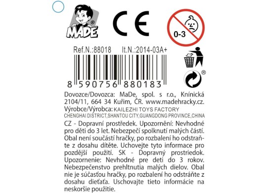 88018 - Letadlo na setrvačník 10 cm