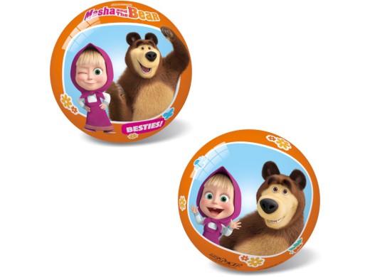 Míč MASHA & THE BEAR, 23 cm