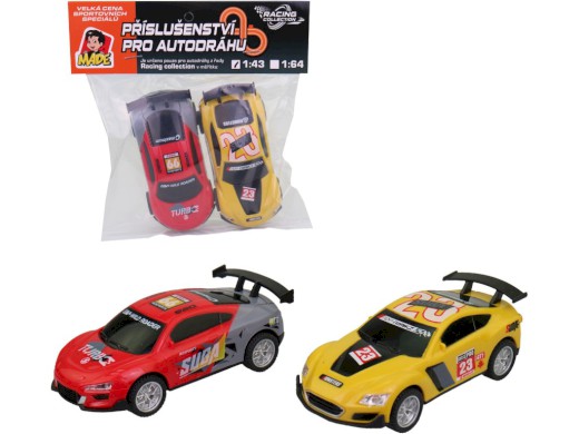 21559 - Autodráha náhradní autíčka, 2 ks 1:43