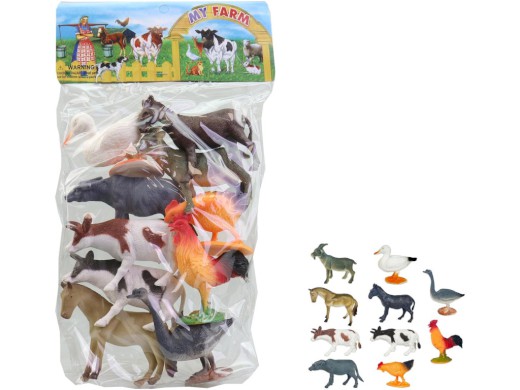 Zvířátka v sáčku, 9-12 cm