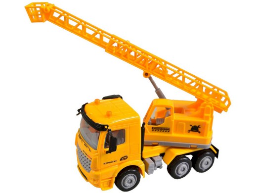 08117 - Auto stavební na setrvačník, 16 cm