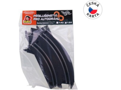 21565 - Autodráha náhradní díly, 4 ks 1:64