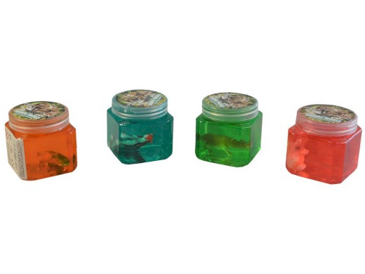 06979 - Sliz se safari zvířátkem, 12 ks v boxu, 6 cm