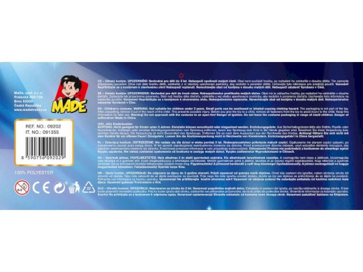 09202 - Šaty na karneval - zlá královna, 120 - 130  cm