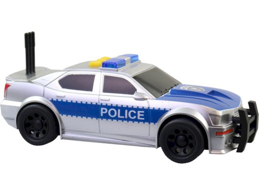 Auto policie, na baterie, světlo, zvuk