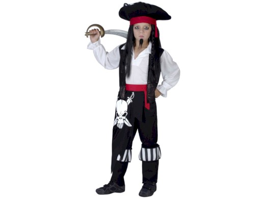 50227 - Kostým na karneval - Pirát, 110-120 cm