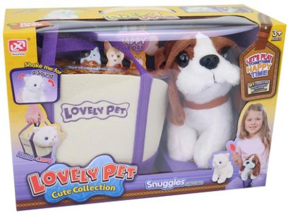 15796 - Pejsek s taškou, 18 x 10 cm