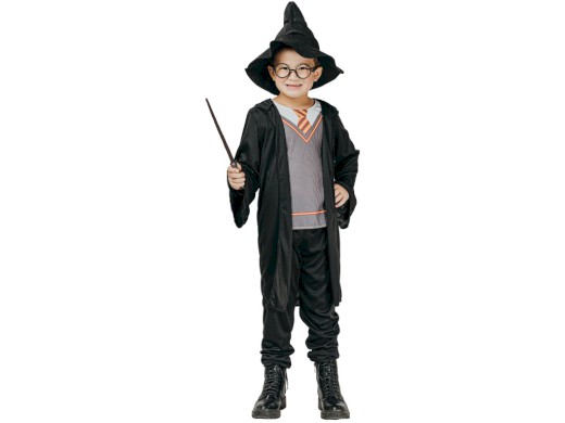 Šaty na karneval - kouzelník, 120-130 cm
