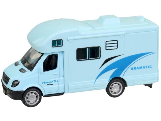 10699 - Obytné auto kovové, zpětný chod, 11 cm