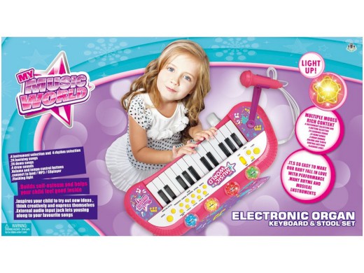 11695 - Epiáno na baterie se stojanem a s mikrofonem