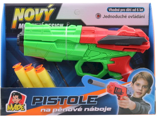 00458 - Pistole se softovými náboji, 20 cm