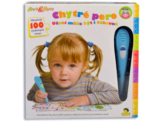 74776 - MaDe Chytré pero + 100 výukových karet, barevné