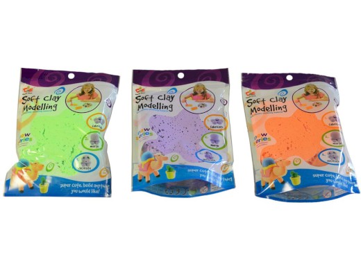 00317 - Softová modelovací hmota, 12 ks, 18 x 14 cm