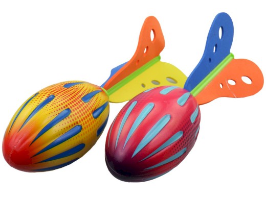 Raketa na házení, 12 ks v display boxu, 25 cm