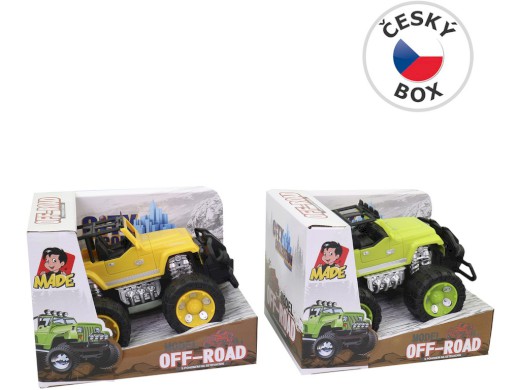 16719 - Auto off - road, 2 barvy, 20 x 13 x 13 cm