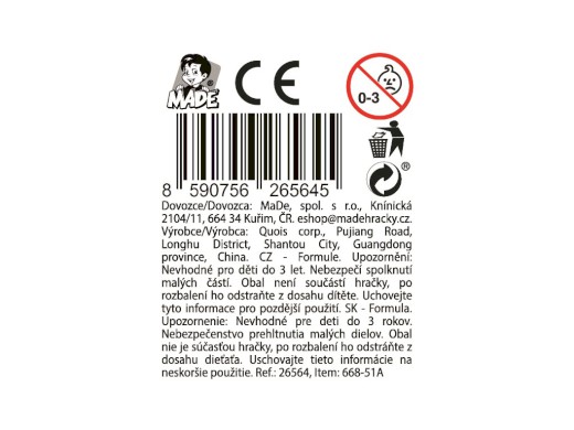 Auto na stisknutí, 12 ks v display boxu