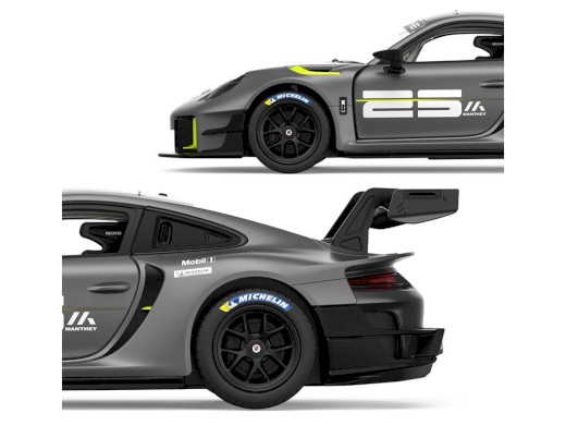 Auto na ovládání stavebnice, Porsche 911 GT2, 26 cm