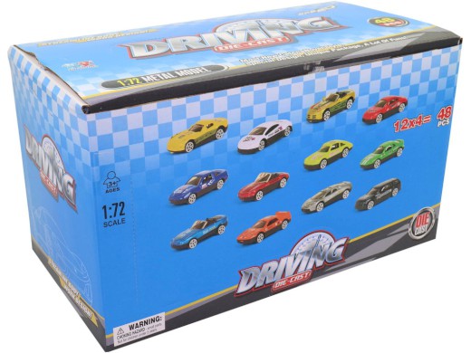 17776 - Auta závodní, volná kola, 7 cm