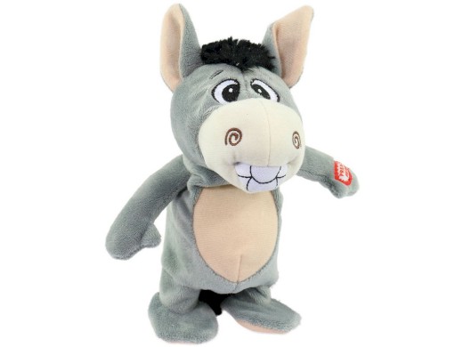 04260 - Oslík opakující a chodící 22 cm