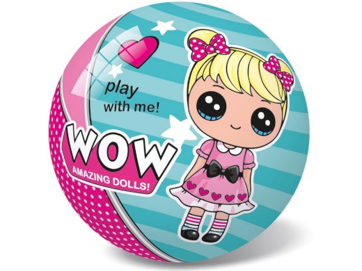 06554 - Míč wow, 14 cm
