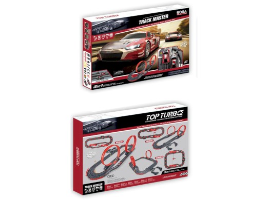 Autodráha s licení Audi, 560 cm, s USB napájecím kabelem