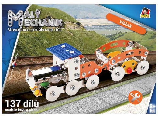 95397 - Malý mechanik - vláček, 137 dílů