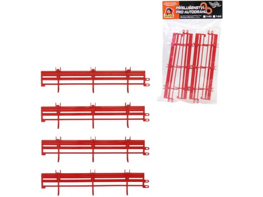 Náhradní svodidla k autodráze
