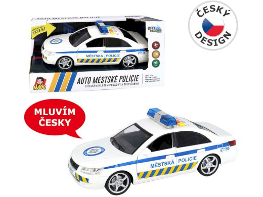 Made Auto Městská policie CZ design s českým hlasem