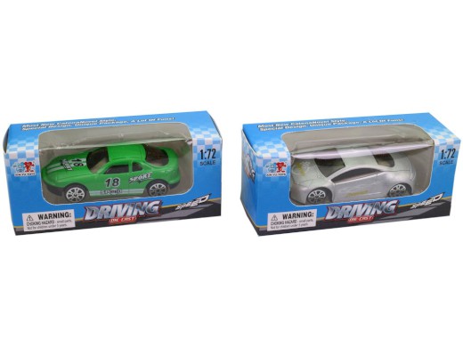 17776 - Auta závodní, volná kola, 7 cm