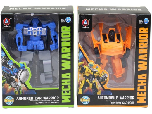 Měnící se robot, 8 ks v display boxu