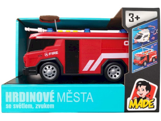 Auto hasiči, 1:24 s bateriemi